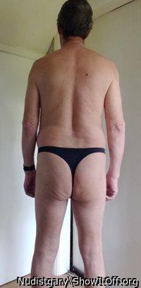 Nudist Gary I only wear a thong if people are uncomfortable with me being nude