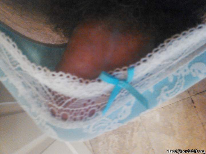 Very sex panties touching your gorgeous cock &#128068;&#1280