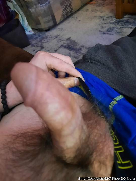 Photo of a schlong from SmallCockAlien420