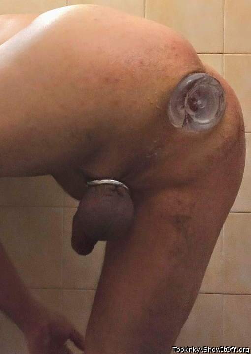 Taking it all the way in my asshole