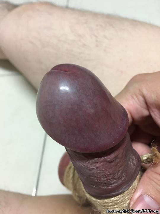 Turning dead purple