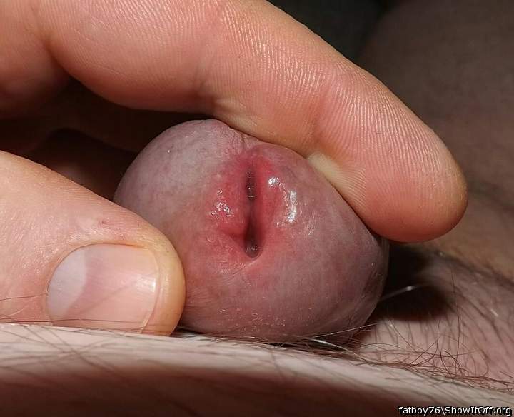 Lovely view of a sexy cum slit.