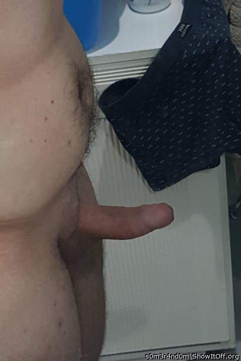Pre-shower pic