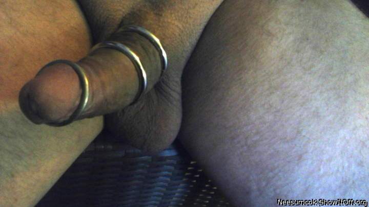 well with out the rings l would suck your cock till you shoo
