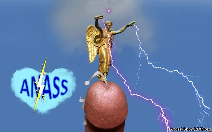 Lightning on my dick!