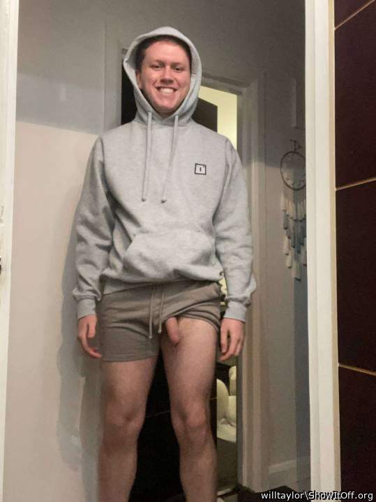 Cock peeking out ;)