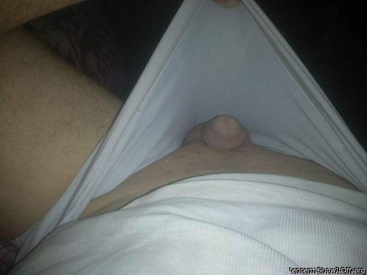 Love looking at my tiny smooth little peepee