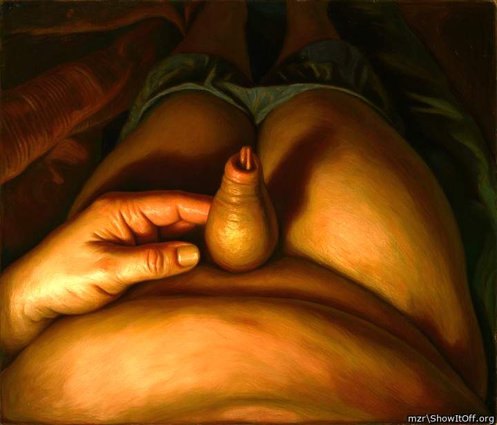 My uncut soft dick with perfect long foreskin Art