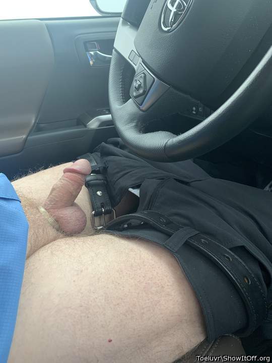 A suck while driving