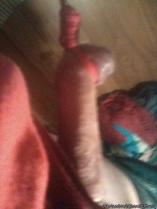 Photo of a purple headed monster from Hardandtied