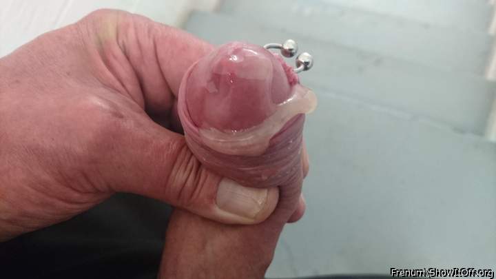 Just milking precum