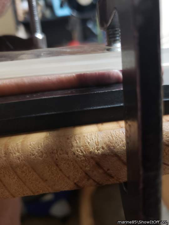 Flattened cock