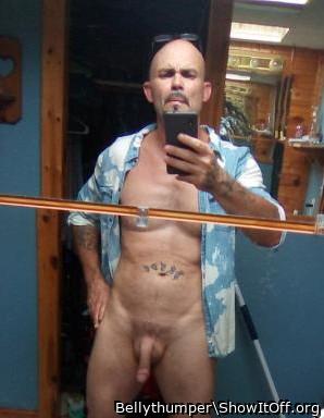 Lounging around my Aunt's house nude hoping she will walk in and give me a HAND