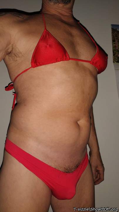 Gimme all that hot stuff inside that red lace