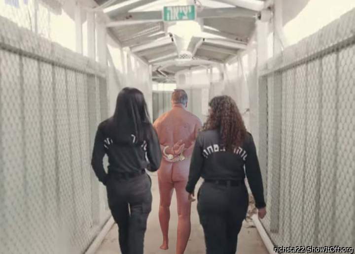 Strip searched and arrested after landing in Tel Aviv