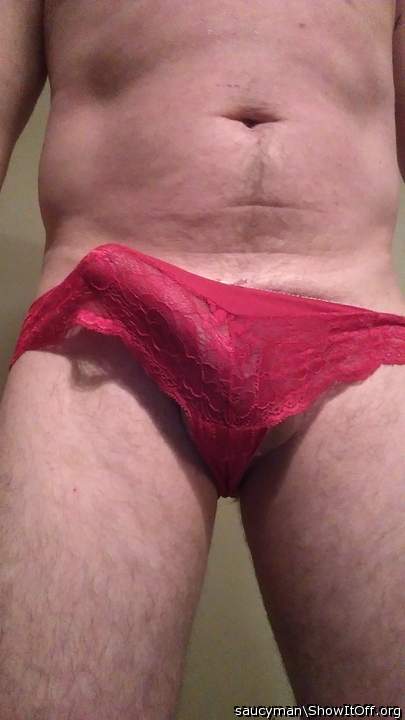 Love a cock in panties 