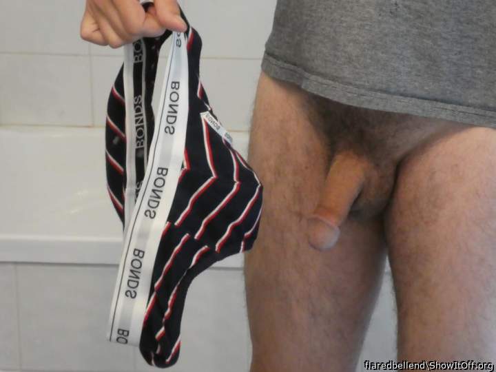 Borrowing friend's briefs