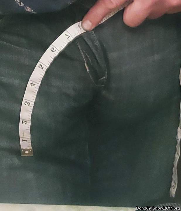 Jean bulge measurement!!!