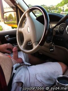 I do this at Wal-Mart parking lot