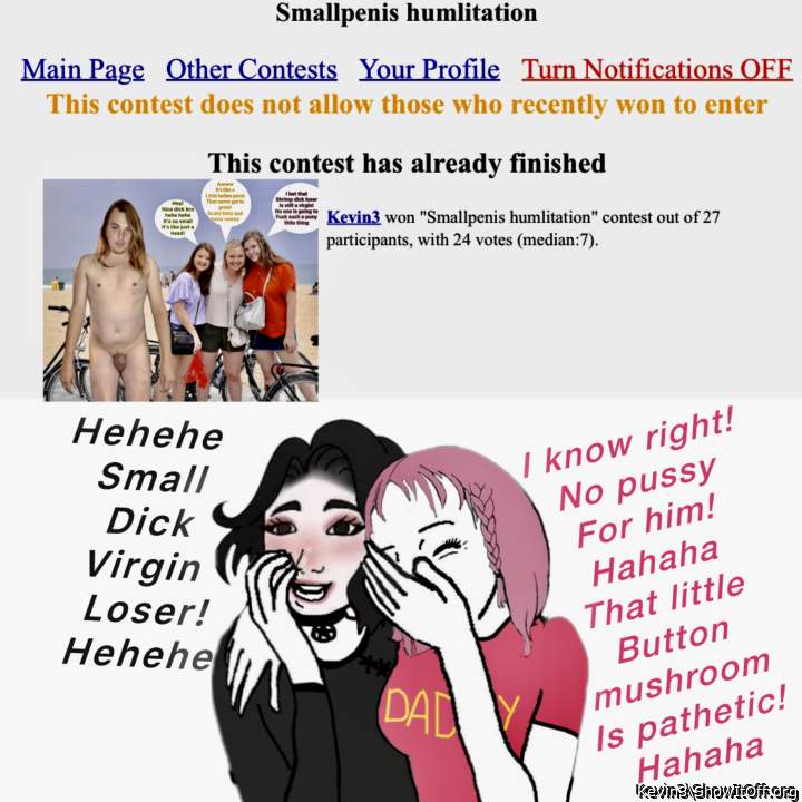 Small penis humiliation Winner!!!