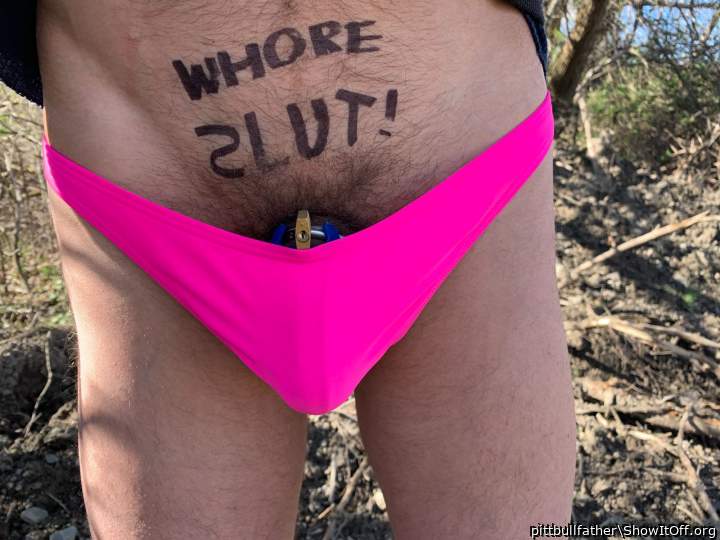 caged panties Slut