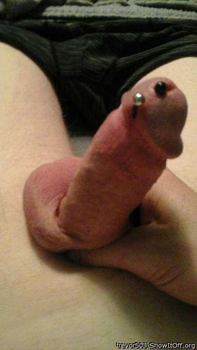 Photo of a love muscle from PiercedCock503