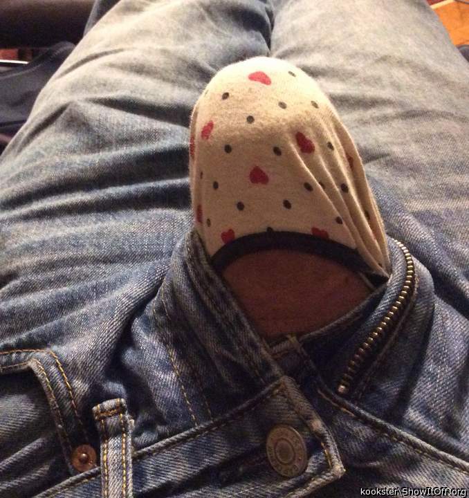 Panty and jeans
