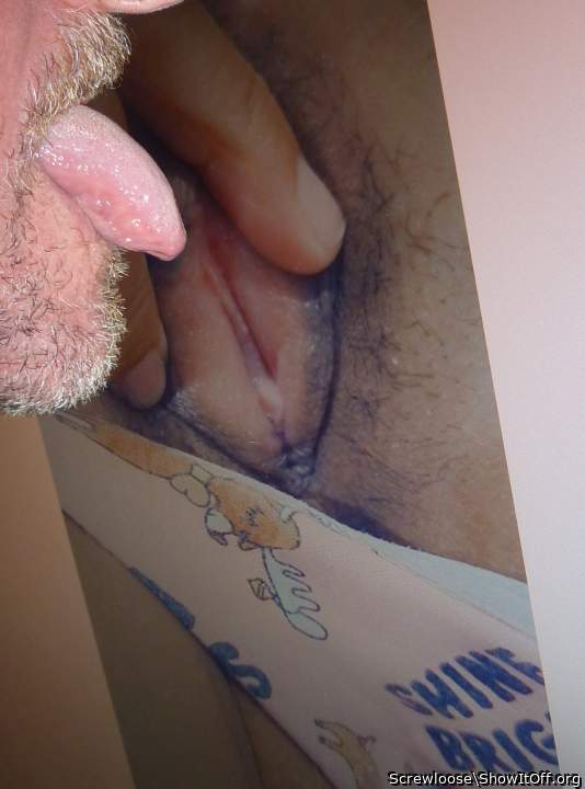 Angel wanted me to lick it!