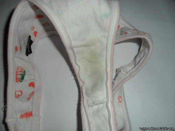 cum on my fuck buddy's panties