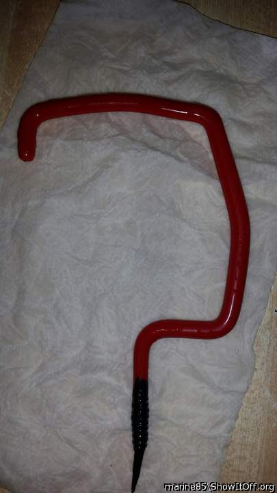 metal hook into my bladder