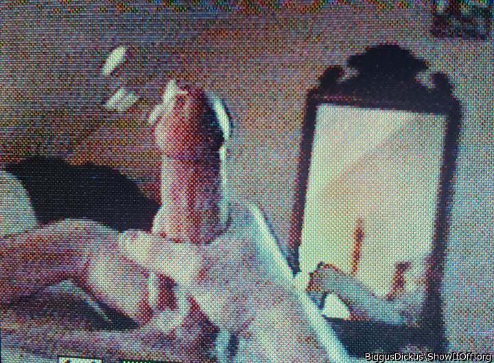 Old Photo Spurting A Hot Cum Load