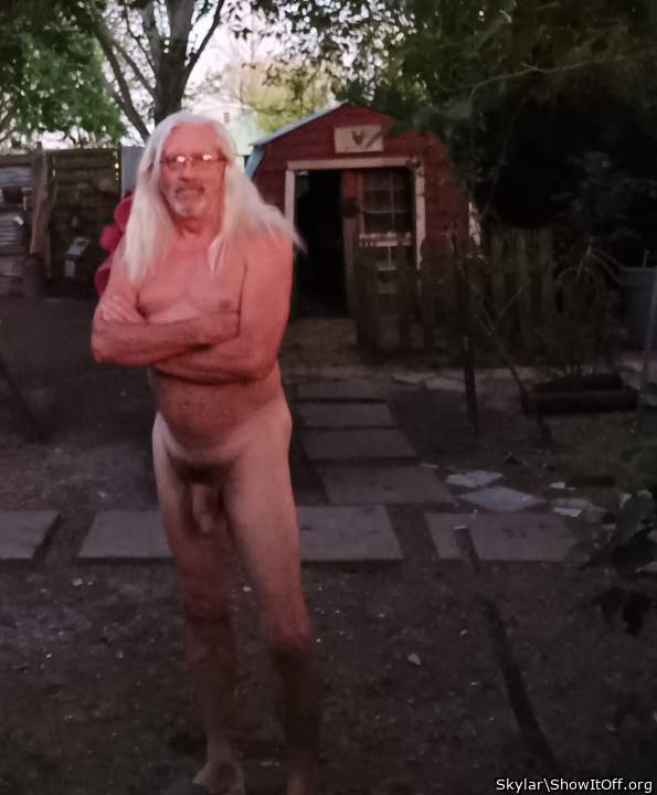 In my backyard