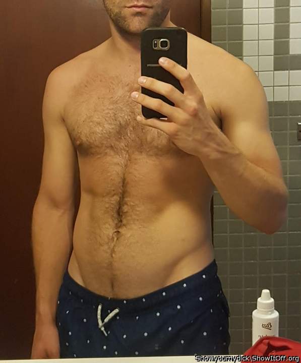 What's inside these swimming trousers?