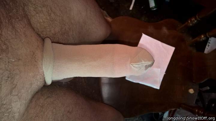 my foot getting wet
