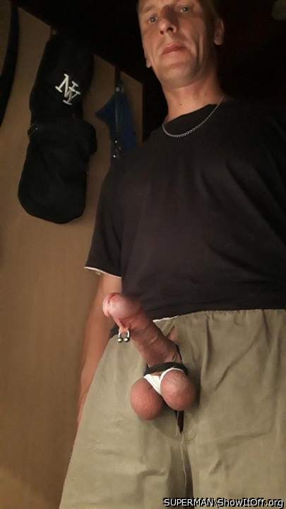 My Seperated Balls and Hard Cock