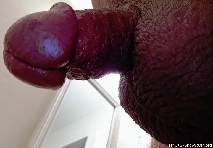 Photo of a purple headed monster from M*C*S