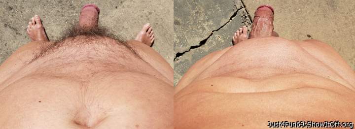 Soft Cock with Body, Hairy and Shaved!!