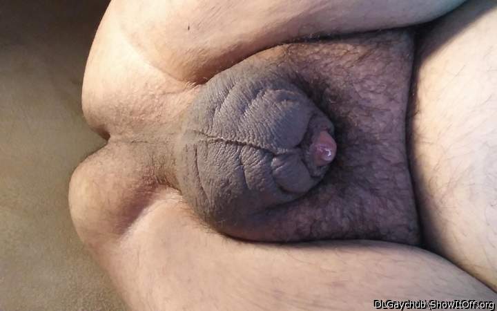 Waiting for some cock wet with precum