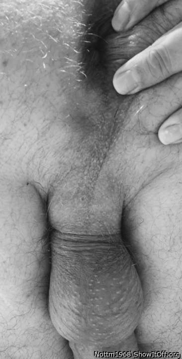 My hole.