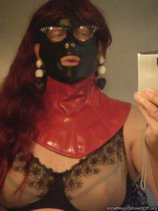 deine maske sieht so erotisch und sexy aus