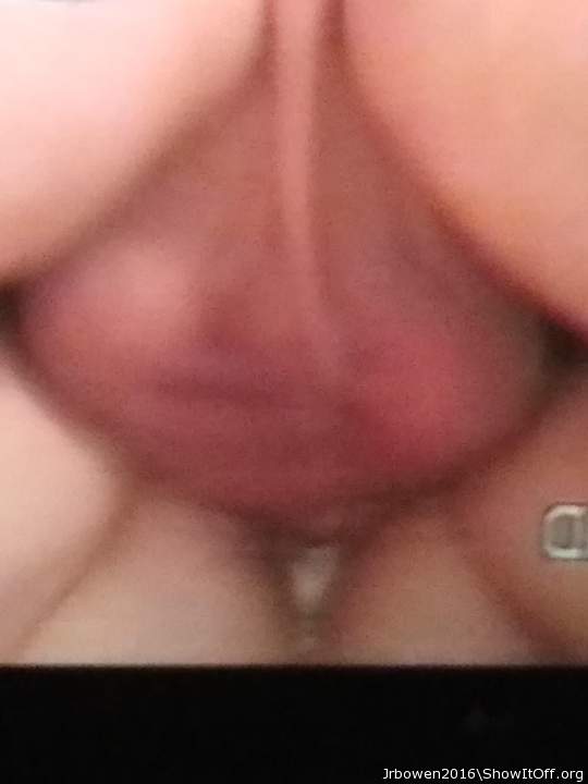 Shooting my load in her fat pussy