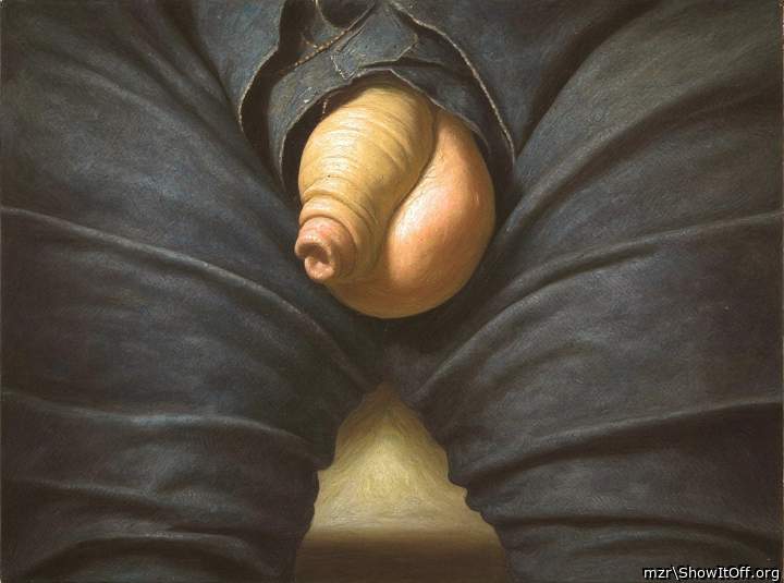 My foreskin peeking out of my pants ;-) Art Style
