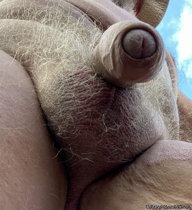 Definitely the naked gardener today.