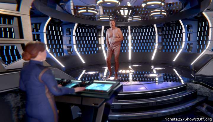 "Oops! Sorry Sir, the transporter seems to be malfunctioning again."