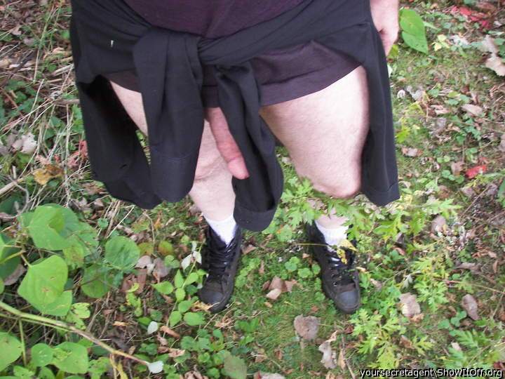No Pants Hiking