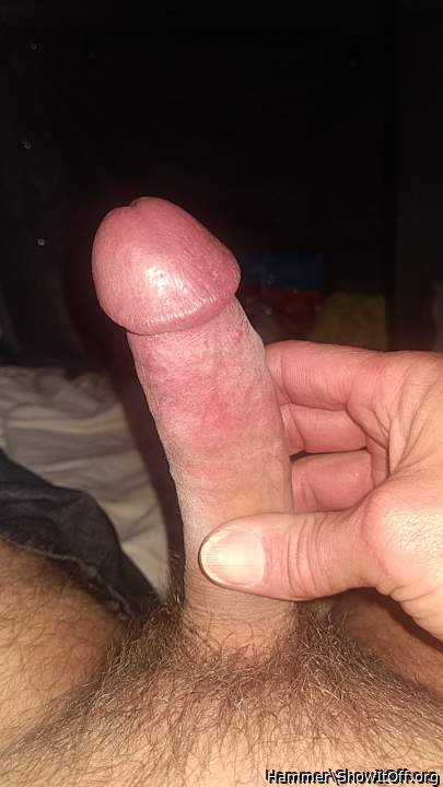 Nice cock. How big. I wanna compare