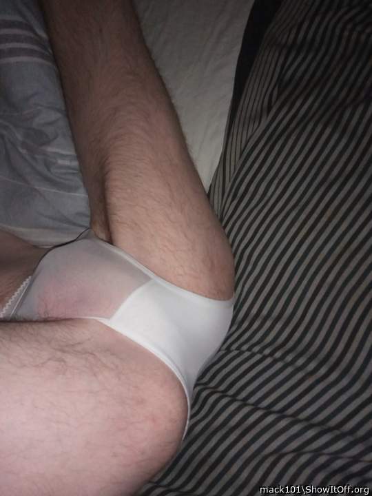 Loving the feel of the new panties