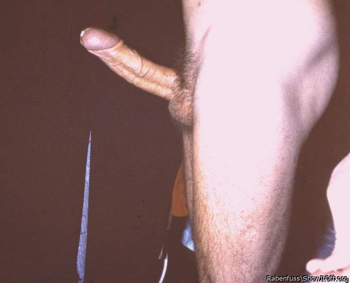 Stunning shot of your magnificent erect cock.