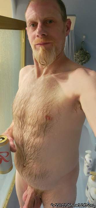 Shower beer!