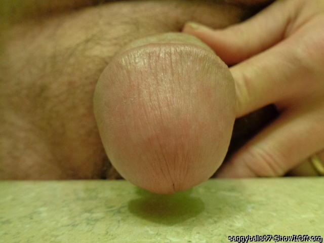 Huge penis head close up - [2-24-17-308]